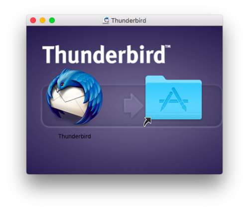 Thunderbirdインストール1